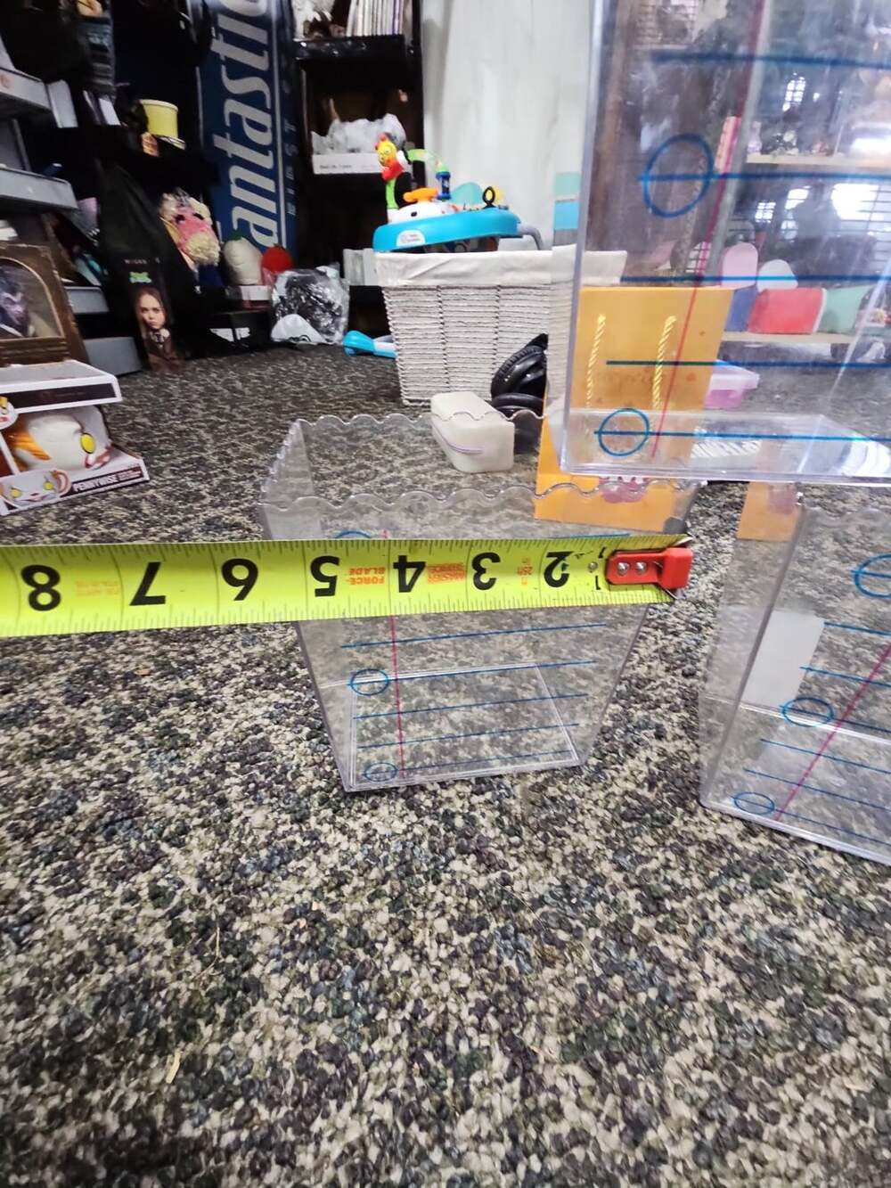 6 Clear Notebook Box Organizer - Picture 4 of 4